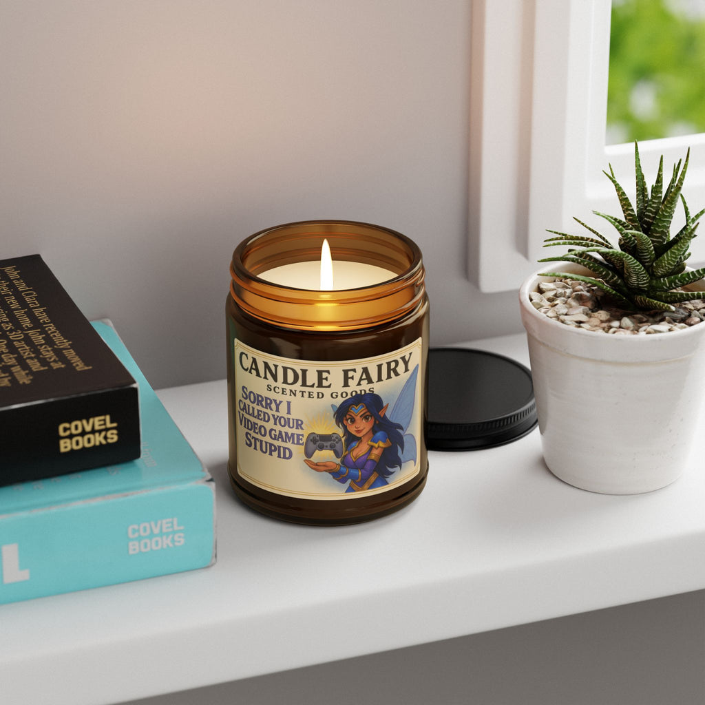 "Sorry I Called Your Video Game Stupid" Apology Candle
