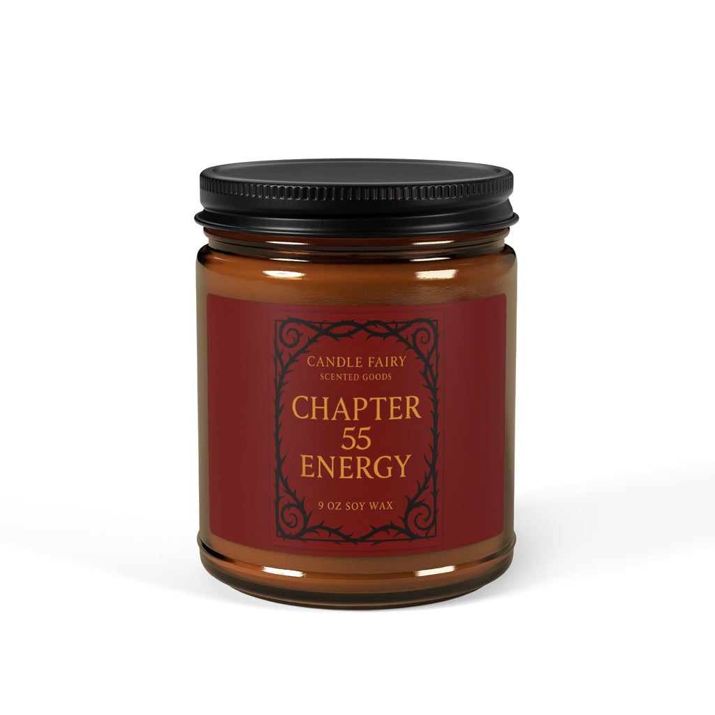 Chapter 55 Energy Scented Soy Candle — Amber Jar Aromatherapy Candle
