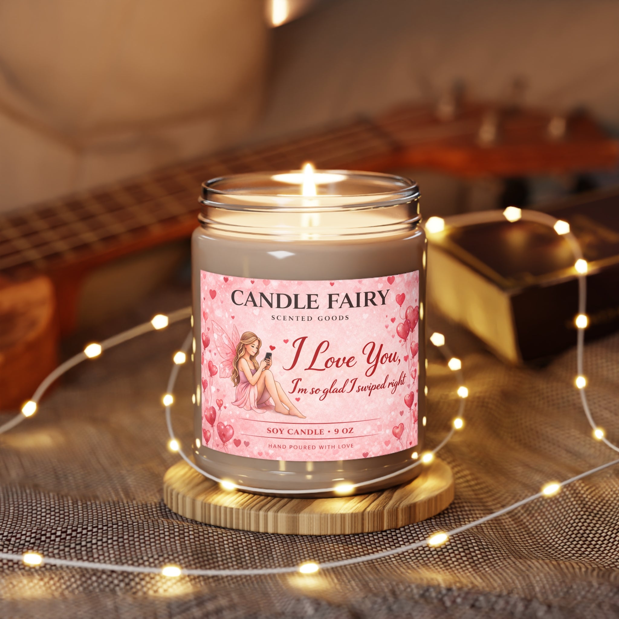 I Love You, I'm So Glad I Swiped Right Candle