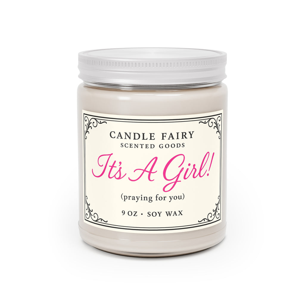 It's A Girl! Scented Soy Candle — 9oz Baby Shower Gift
