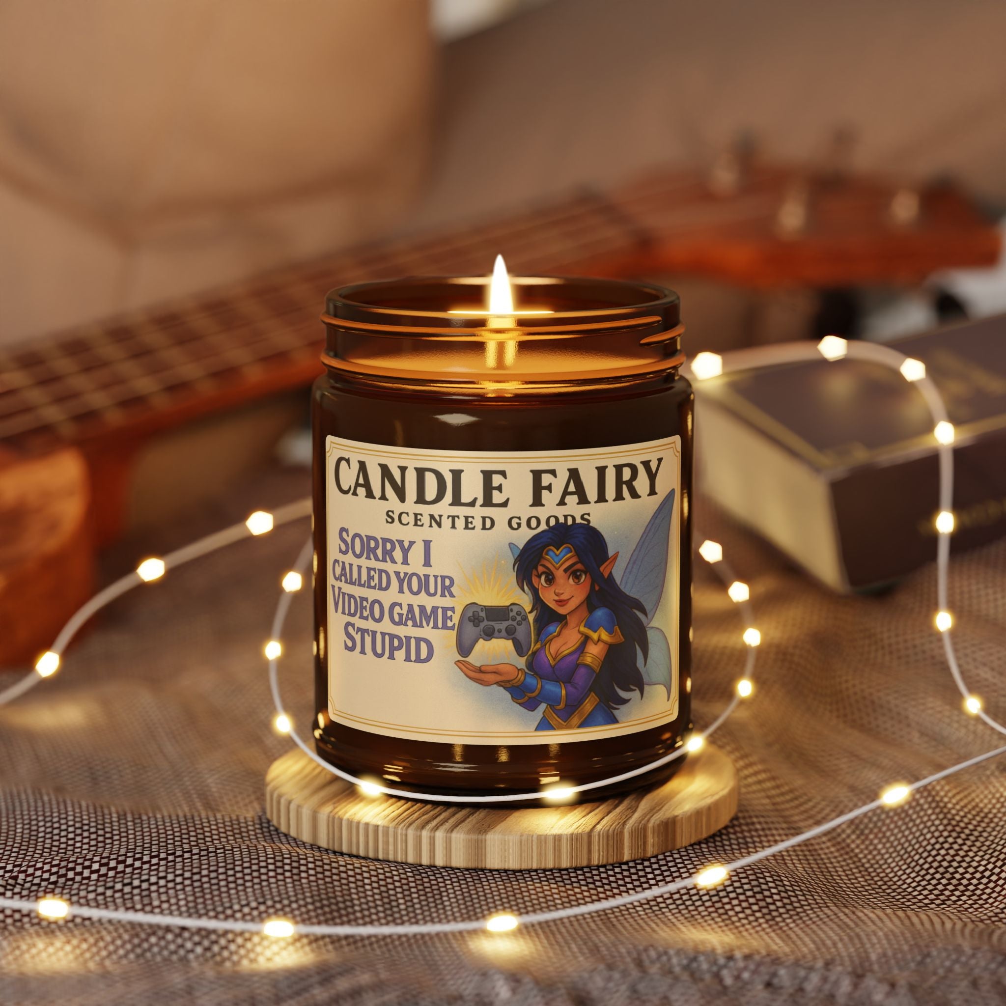 "Sorry I Called Your Video Game Stupid" Apology Candle