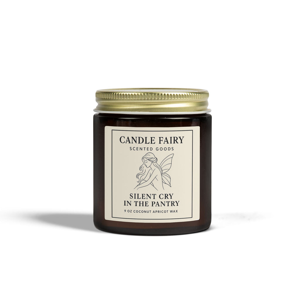 Coconut Apricot Soy Candle (9oz) – "Silent Cry In The Pantry" Jar