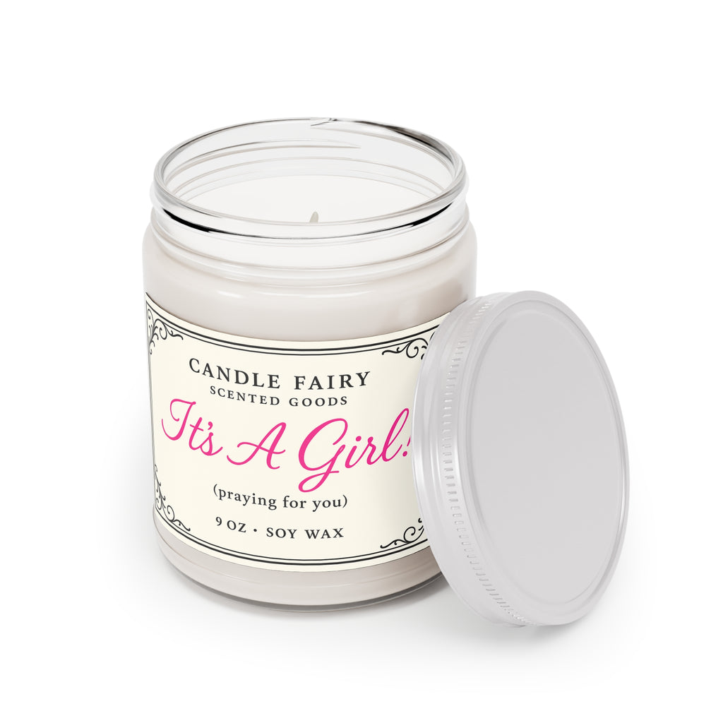 It's A Girl! Scented Soy Candle — 9oz Baby Shower Gift