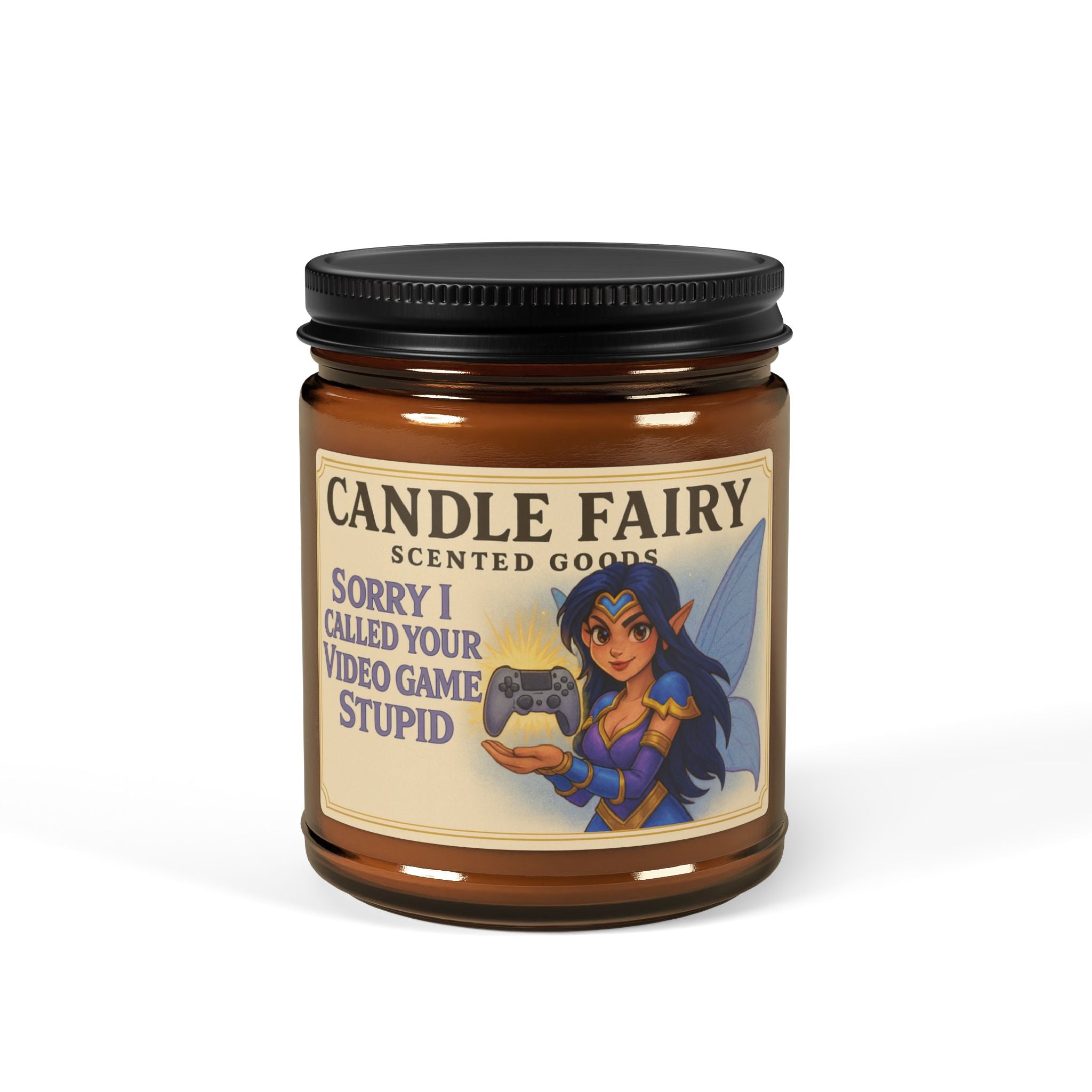 "Sorry I Called Your Video Game Stupid" Apology Candle