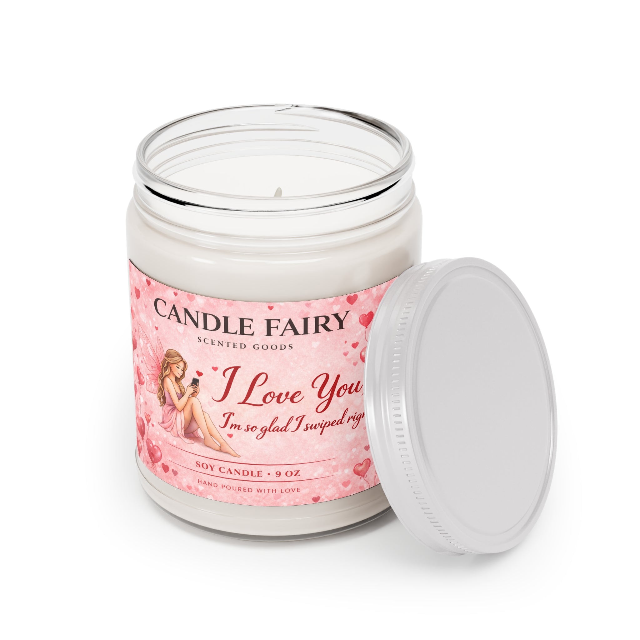 I Love You, I'm So Glad I Swiped Right Candle