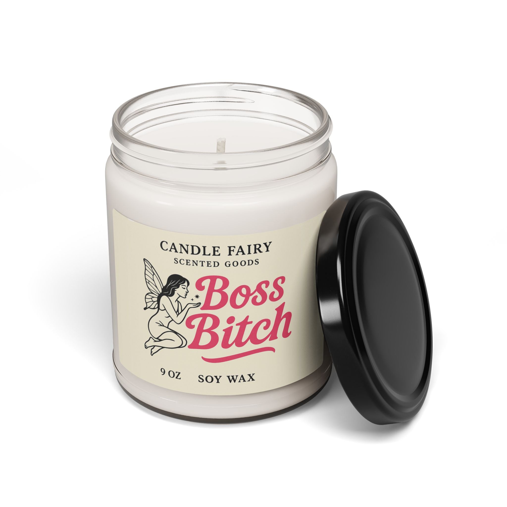 Boss Bitch Scented Soy Candle — 9oz Natural Soy Wax Jar
