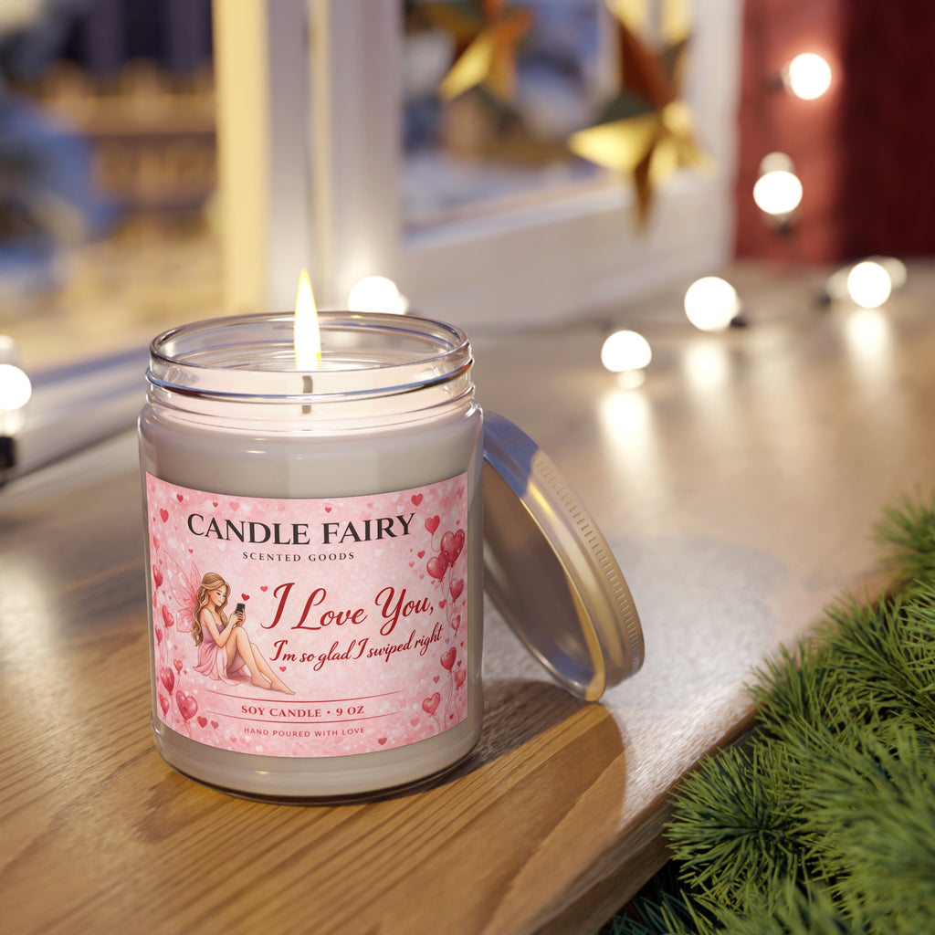 I Love You, I'm So Glad I Swiped Right Candle